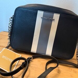 Michael Kors leather crossbody bag